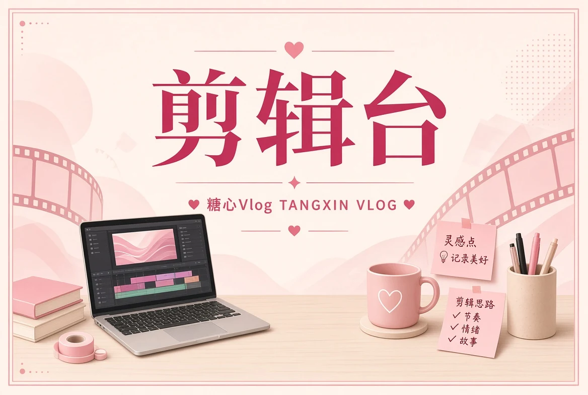 剪辑台创作图